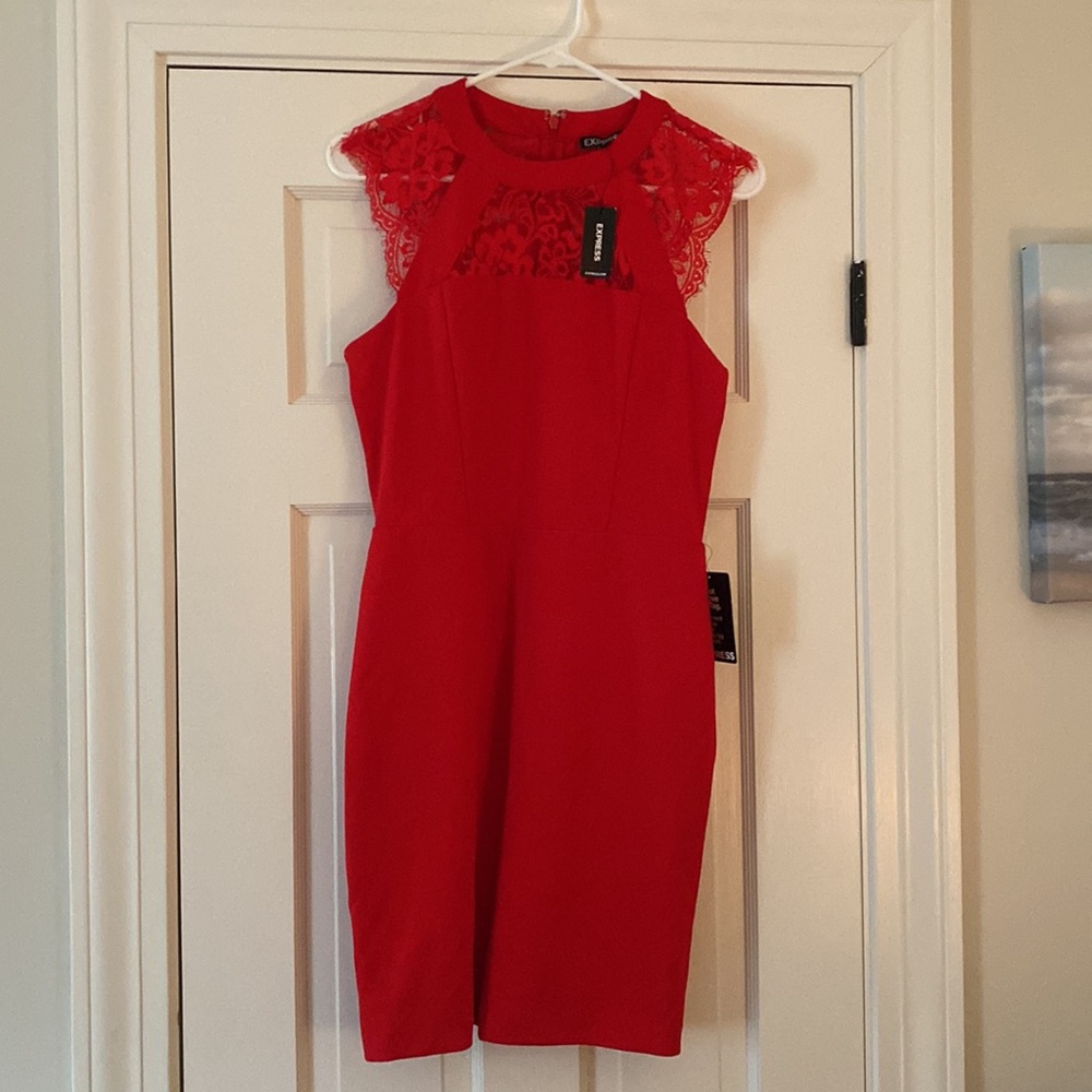 NWT red express dress